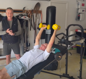 78 Years Young – Bill Hanna Rocks his Total Gym!