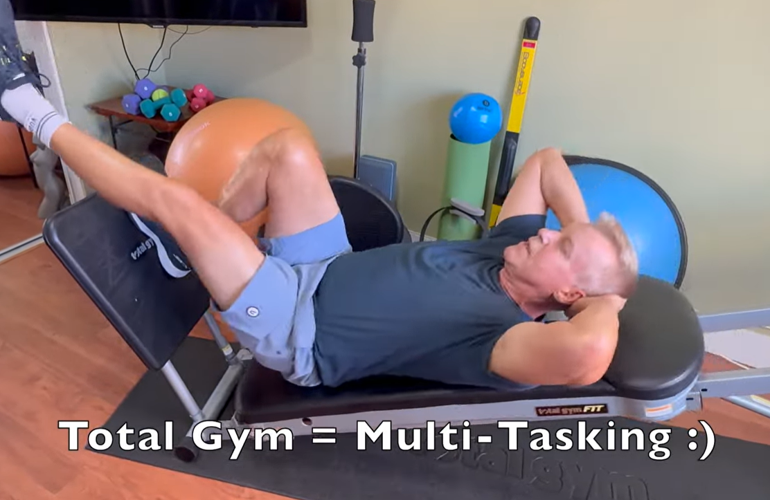 Total Gym Workout Ft. XL Squat Stand