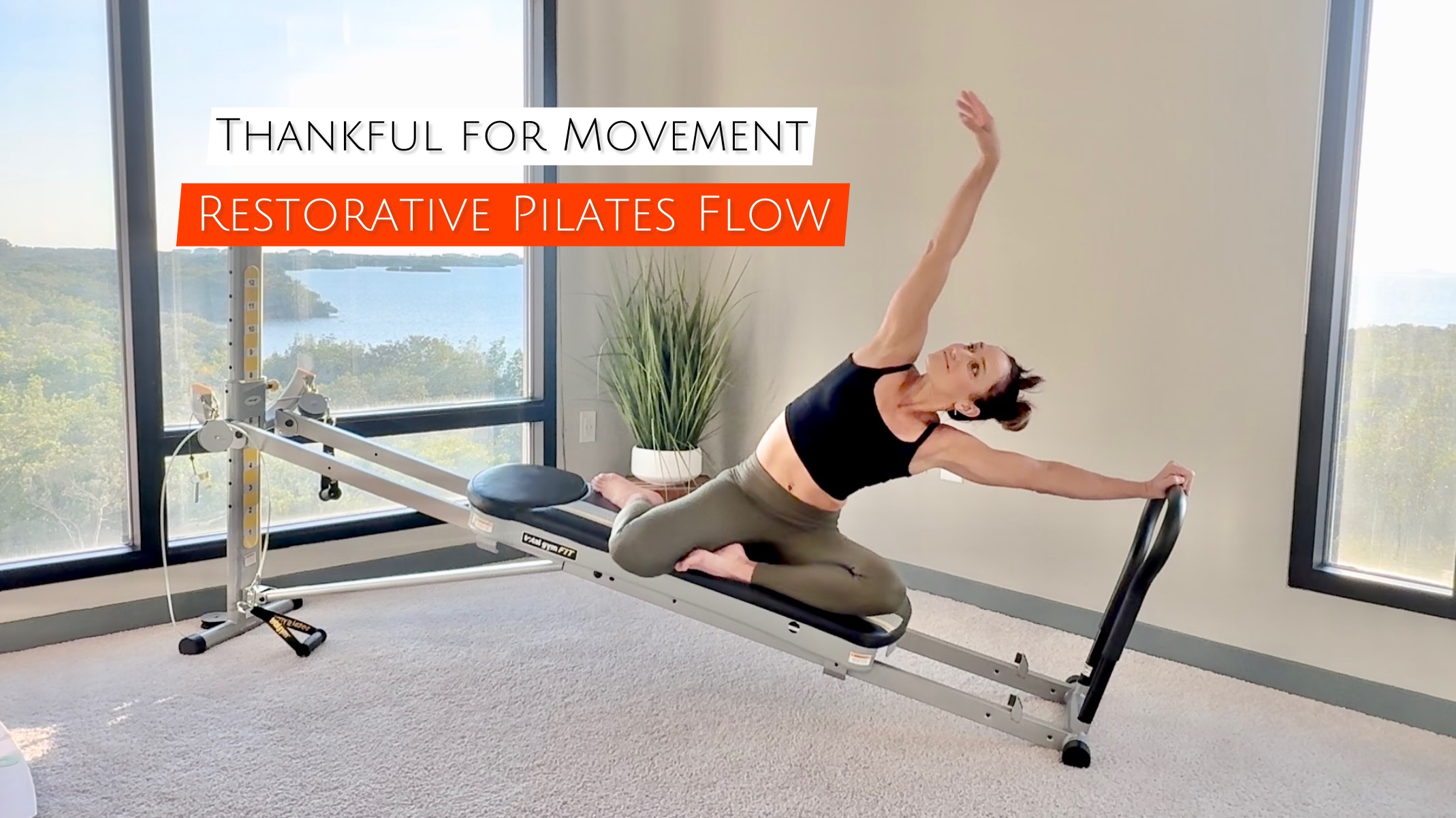 A Total Gym Restorative Pilates Flow