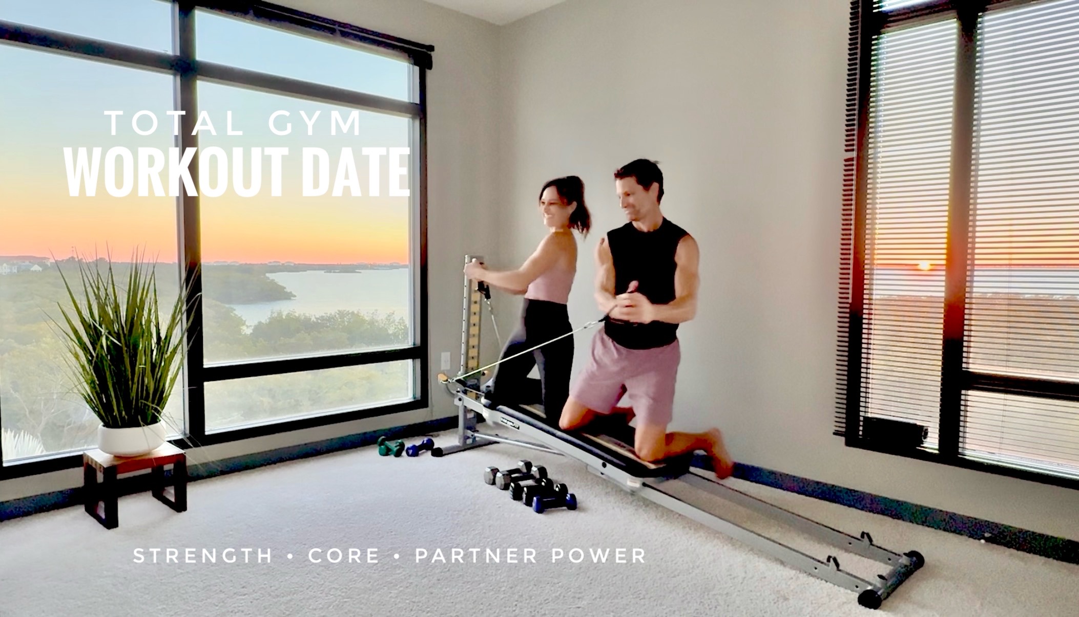 A Valentine’s Partner Workout on Total Gym