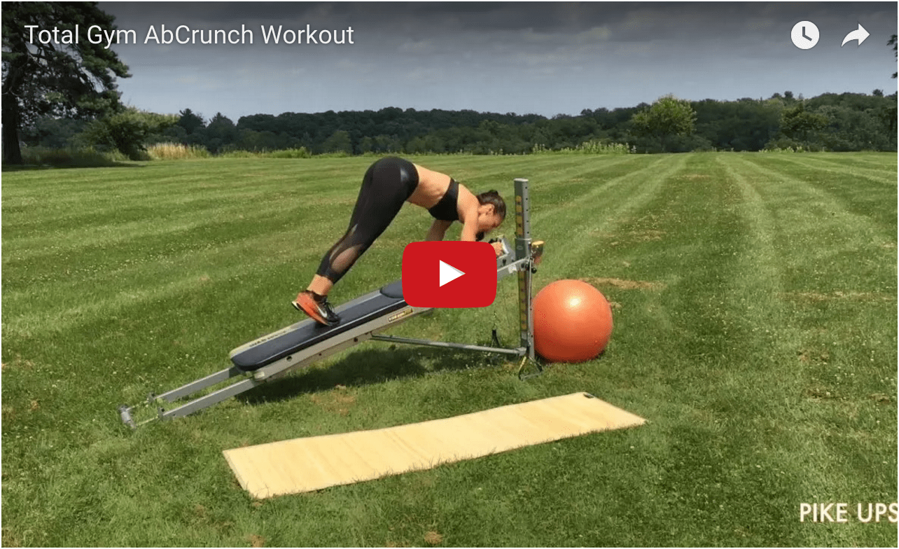 Total Gym AbCrunch Workout video Total Gym Pulse