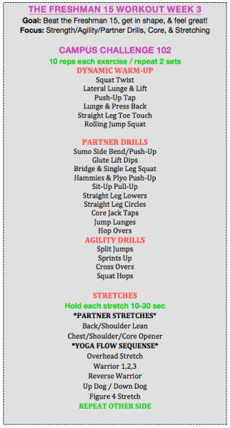 3-Week “Freshman 15” Workout: Stay Fit & Tone – Week 3 - Total Gym Pulse